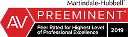 Martindale-Hubbell AV Preeminent badge