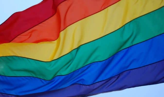 Rainbow LGBT pride flag